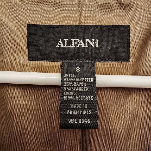 Alfani Women's Jacket Coat Vintage Y2K LOOSE FIT Sz 8 - Picture 2 of 7